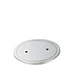 Chrome Round Cover Plate with Holes Floor Drain